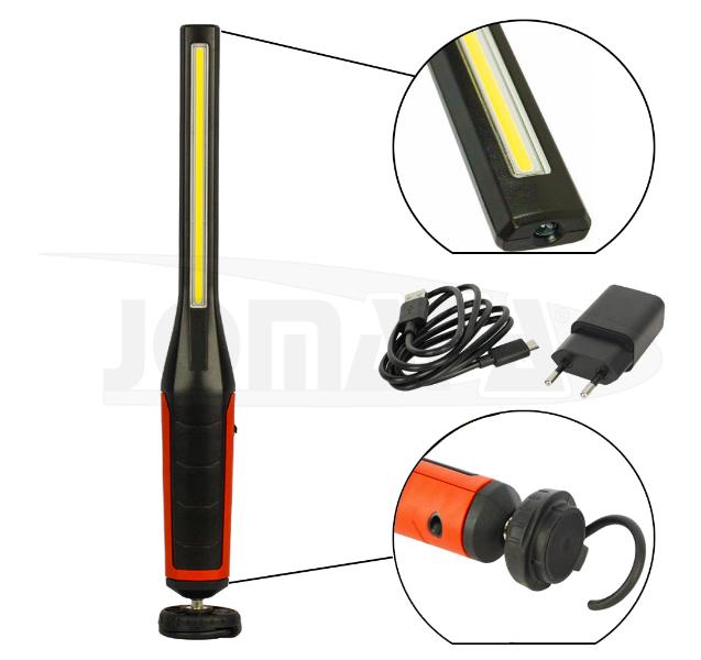 JOMAFA 9188 - LINTERNA - LAMPARA LED TALLER RECARGABLE USB ULTRA