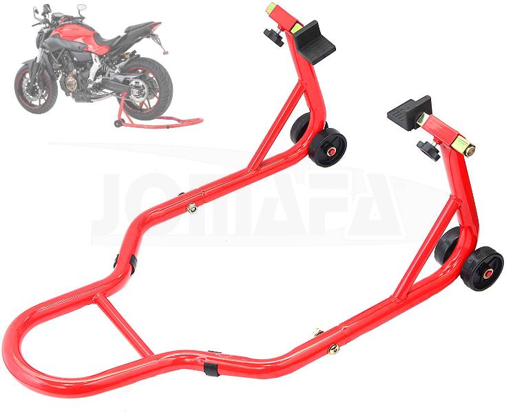 JOMAFA 8011 - CABALLETE TRASERO PARA MOTO DESMONTABLE, 360 KG