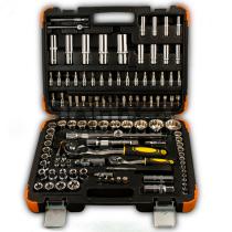 JOMAFA 5365 - MALETIN HERRAMIENTAS 113 PIEZAS (AUTOCLE 1-4" Y 1-2") 12 CAR