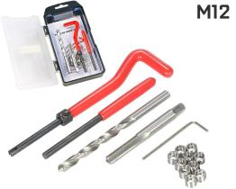 JOMAFA 3386 - KIT REPARACION DE ROSCAS HELICOIL M12 X 1.25 X 16.3MM 15 PIE