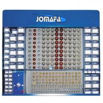 JOMAFA 2507 - CARRO TALLER CON HERRAMIENTAS 7 CAJONES-NEGRO