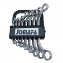 JOMAFA 5188 - JUEGO LLAVES COMBINADAS 6-22MM, 12 PZS CROMO VANADIO CON EST